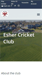 Mobile Screenshot of eshercc.co.uk